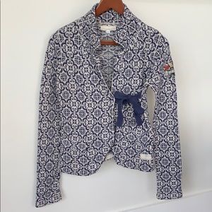 Odd Molly printed knit blazer.